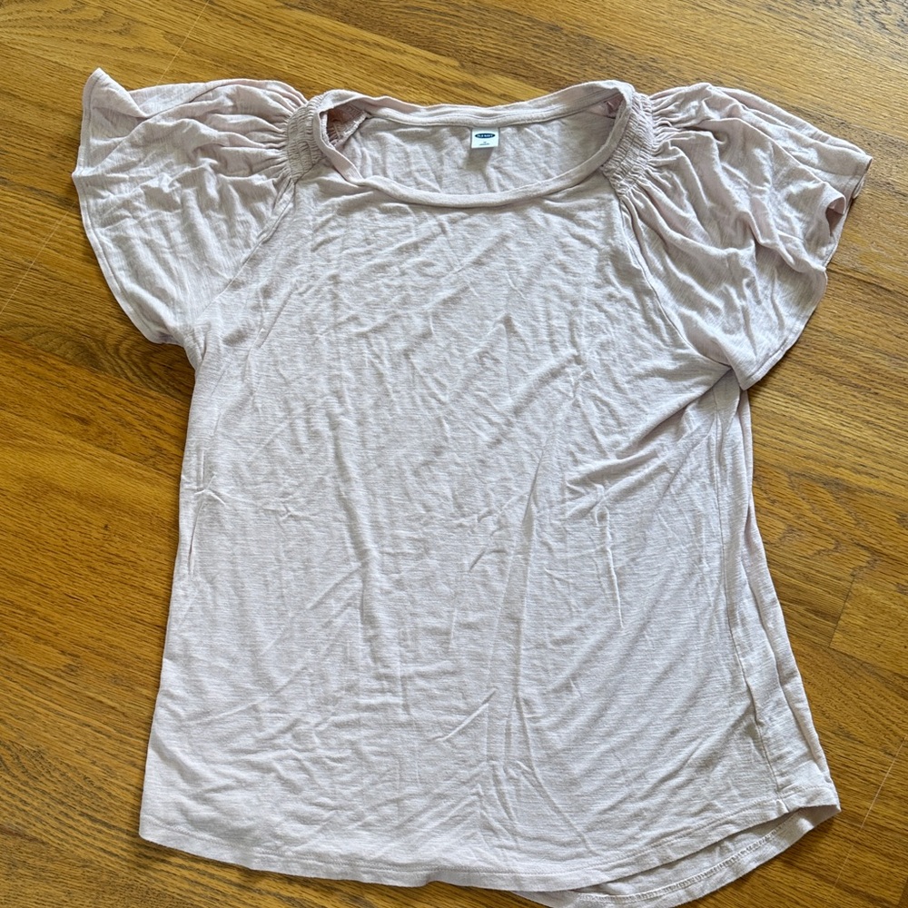 Old Navy Soft Pink Short Sleeve Tee